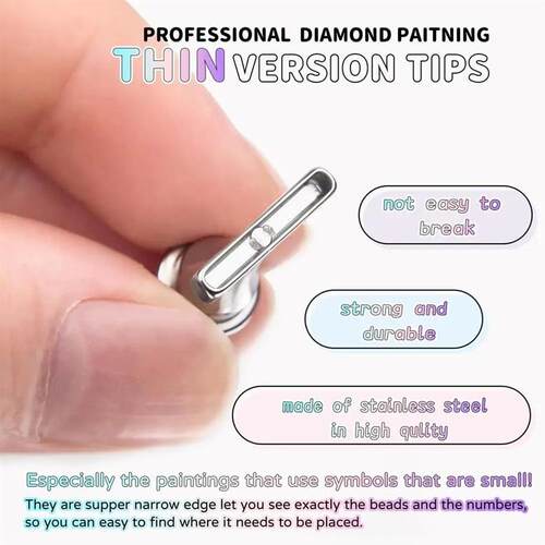 Embroidery New Threaded Bits Accessories Art Pens DIY Craft