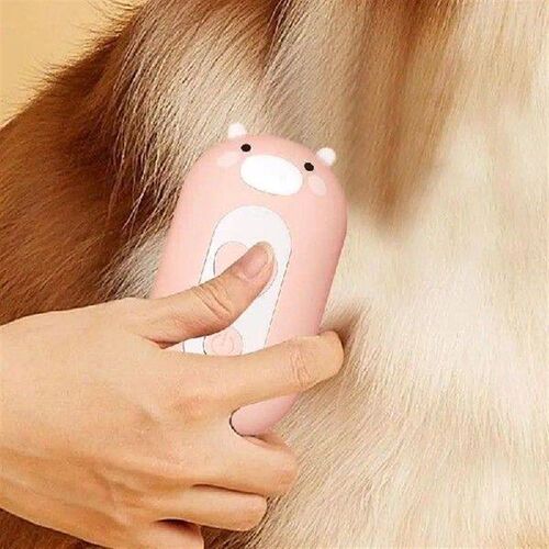 Steamy Cat Brush Steamer Brush Slicker Bristle Gentle Comb