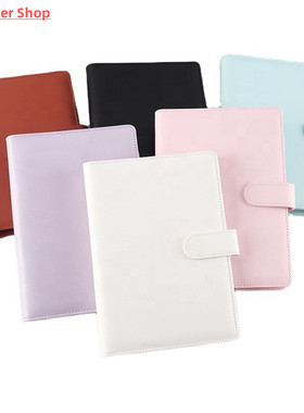Macaroon Color A6 Budget Binder Notebook Cover 2022  Loose L