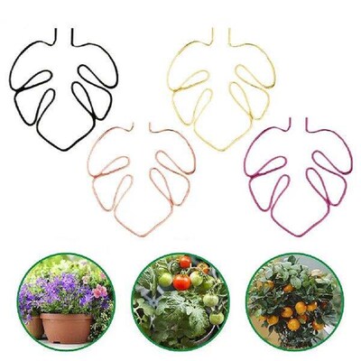 Garden Supplies Monstera Shaped Plant Stand Corrosion