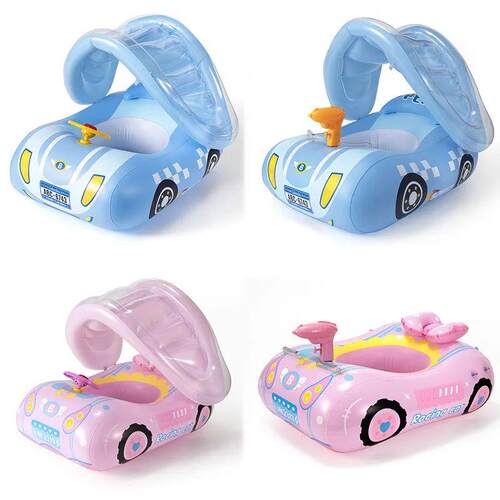 Baby Swim Seat Ring Tube Car Swimming Seat Ring For