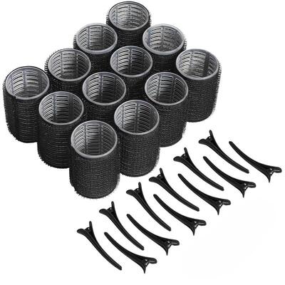 Hair Rollers Set Self Grip Hook Hair Curlers 12pcs Heatless