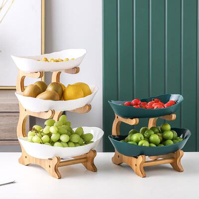 Plates dinnerware kitchen Fruit bowl with floors Luxury serv