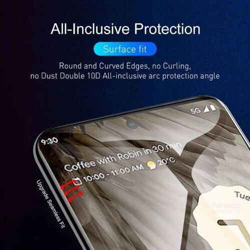 5Pcs Hydrogel Film For Google Pixel 10 9 8 7 6 Pro XL Full C