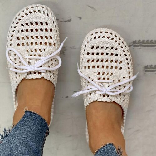 Summer Women Slippers Mules Shoes Woman Closed Toe Breathabl