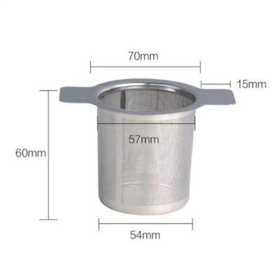 1 Pcs Stainless Steel Reusable Mesh Tea Infuser Strainer Lea