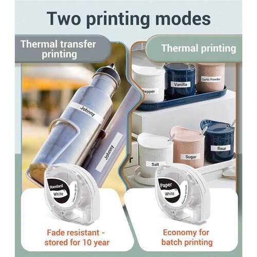 P12 Mini Protable Printer Label Maker Wireless Labeling Mach