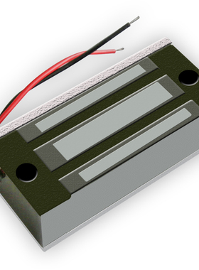 磁力锁2kg单门磁力锁门信号反馈锁1KGV2V单门反馈电磁锁