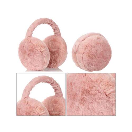 Soft Plush Ear Warmer Winter Warm Earmuffs for Women Men Fas
