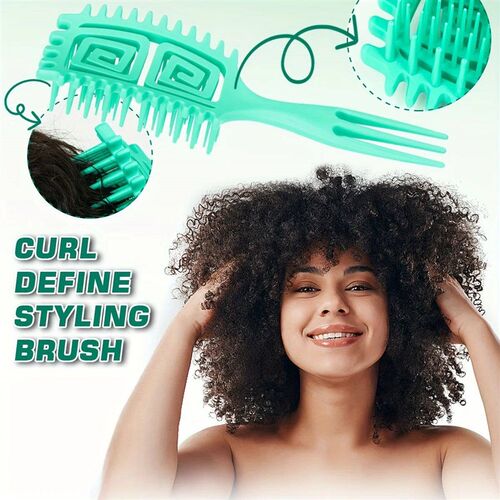 1pcs Candybrush Multifunction Fluffy Hair Comb Maze Shaped H
