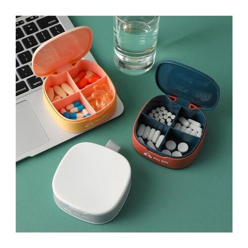 Pill Box Holder Weekly Medicine Storage Organizer Container