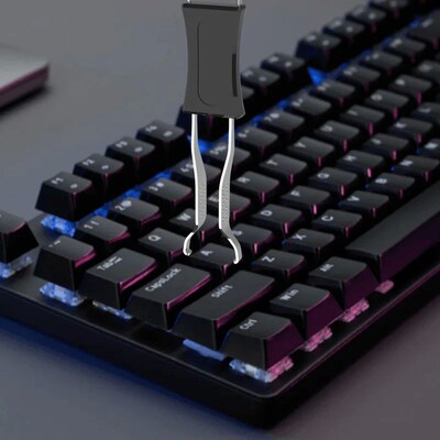2 In 1 Multi-Purpose Mechanical Keyboard Key Cap Puller Univ