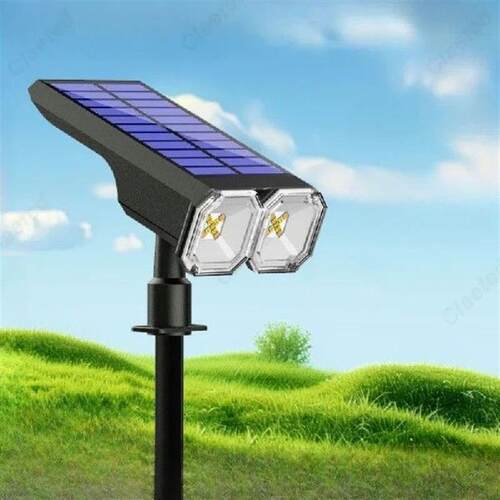 New LED Solar Lawn Plug in Lamp IP65 Outdoor Waterproof