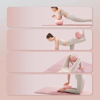 25cm Yoga Ball Exercise Gymnastic Fitness Pilates Ball Balan