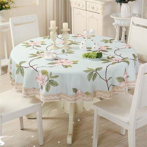 220cm PVC round table cloth cover tablecloth plastic large