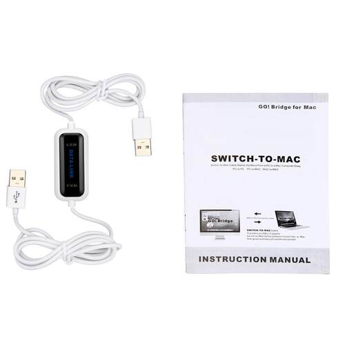 High Speed USB PC To PC Easy Data Transfer Cable Link Window