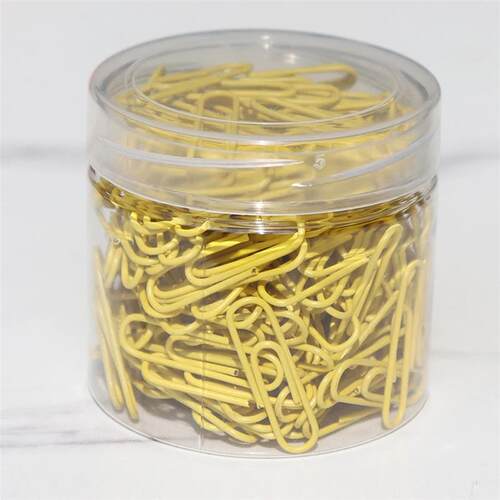 200Pcs Paper Clips Notebook Filing Bookmark Rustproof Paperc