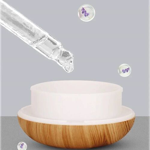 350ML Aromatherapy Essential Oil Diffuser Wood Grain Remote