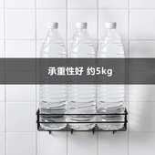 hanin shower bathroom steel wall shelf rack shelvin