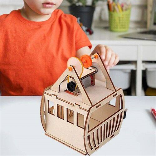 DIY Wooden Scientific Experiment Model Kits Educational Toy
