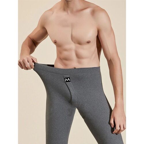 Winter Warm Mens Warm Leggings Tight Mens Long Johns Fleece