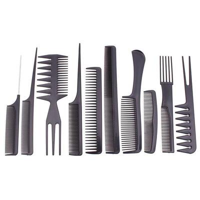 Beauty tools hair comb 10 sets Foreign trade Combs Makeup co