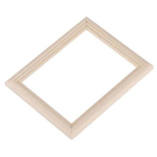 Miniature Wooden Photo Frame Model Toys Furniture