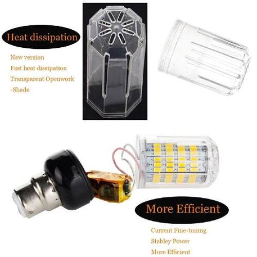 10pcs/lot Led Corn Light Bulbs E27 E14 Bulb DC 24v Lamp