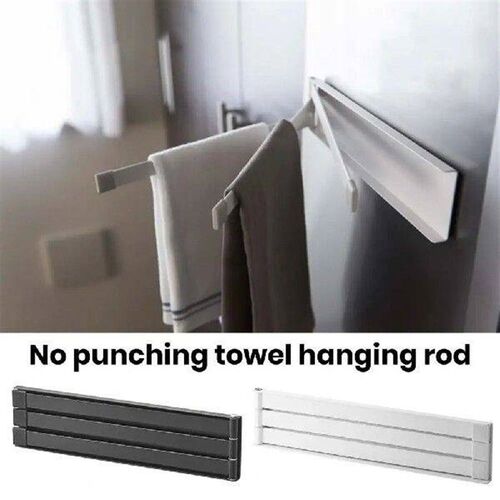 Space-saving Towel Bar Wall Towel Rack Wall Mounted