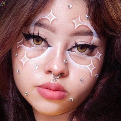 Crystal Septum Nose Rings Piercing Nose Hoop Earring Jewelry