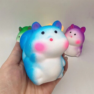 Hamster Mouse Squishy Fidget vent Toys Squeeze减压仓鼠捏捏乐