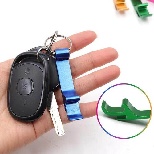 3Pcs Bottle Opener Key Ring Chain Keyring Keychain Metal Bee