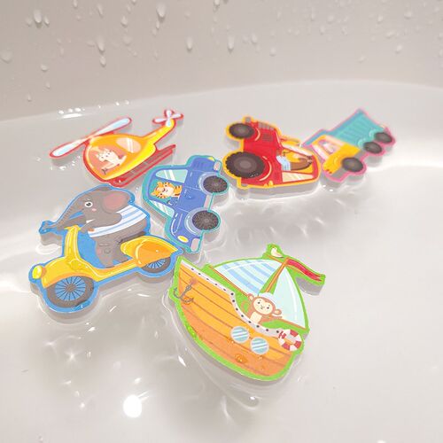 Summer Baby Bath Toys Alphanumeric Letter Animal Puzzle Soft