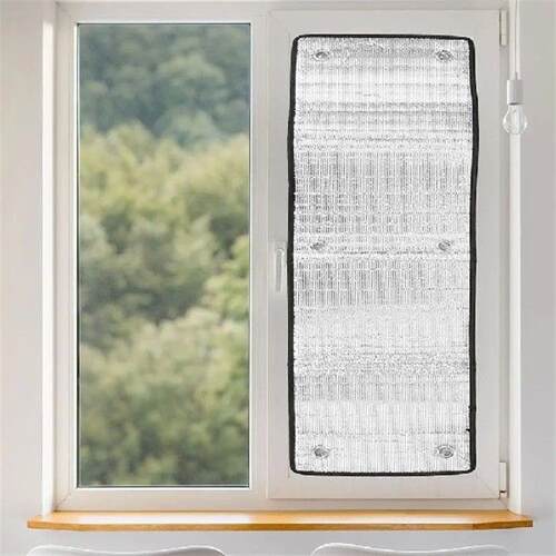 2 Pcs Insulation Film Window Privacy Blackout Shower