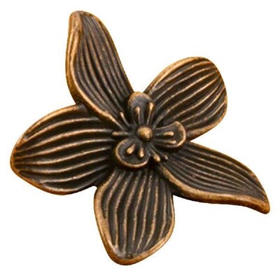 Zinc Alloy Cabinet Knobs 6105 Copper Finish Durable Drawer