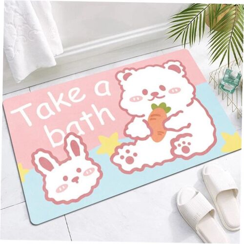 Soft Memory Foam Bath Bathroom Floor Shower Rug Non-slip Mat