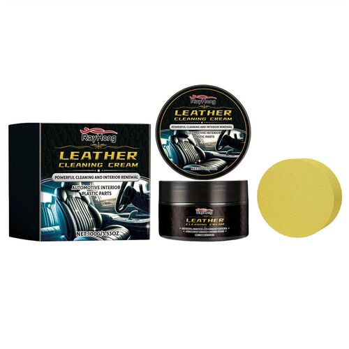 Rayhong Auto Leather Care Cream - For Cleaning, Restoring, P