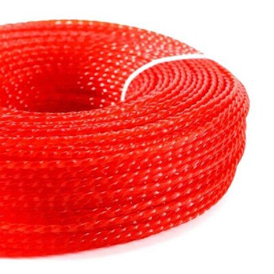2.4mm*100m Red Easy installation String 1pc Spool Cutter