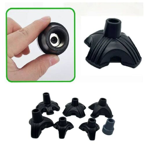1PC Walking  End Tripod Cane Tip Self Standing Cane Crutch T