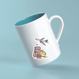 50PCS Travel World Stickers For Waterproof Decal Laptop Moto