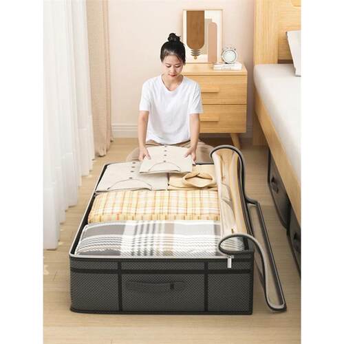 large clothes storage bag under bed Foldable quilt cloth