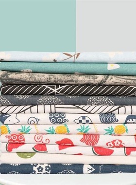 cotton and linen fabric curtain sofa fabric background cloth