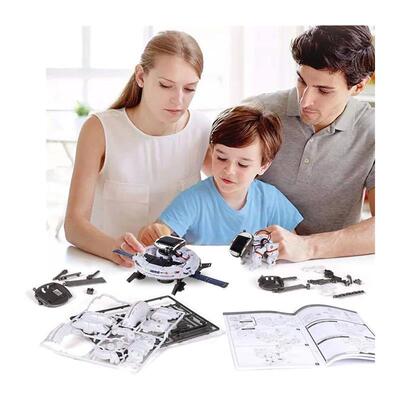 Creative 6 In 1 Solar Robot Car Space Ship Toys Technology S