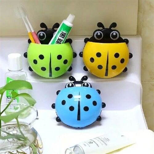 1pcs ToothBrush Holder Cute Ladybird Beetle Toothpaste