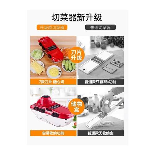 Vegetable Fruits Tool Potato Masher ricer slicer Cutter 切菜