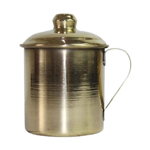 Bronze Tea Cup Water Mug Easy Clean Portable Retro for Tea R