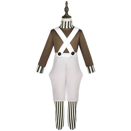 Movie Charlie Cosplay Costume Chocolate Factory Wig Kids Rol