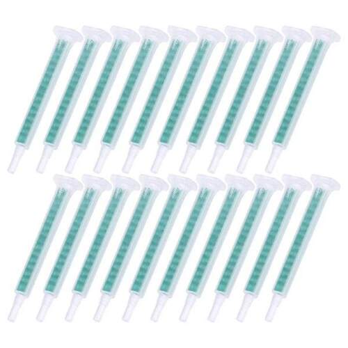 50pcs Square Mixing Tube Set Epoxy AB Glue Applicator Resin