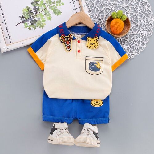 Boys And Girls Short Sleeve Outfits Childrens Clothes Summe