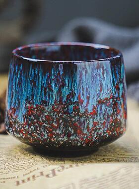 Best Selling Colorful Reactive glaze Ceramic Coffee Mug 170m